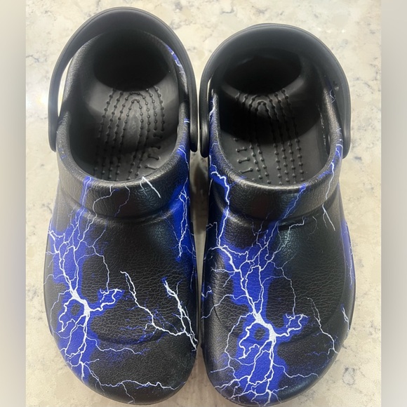 Crocs, lightning bolt shoes like New. - Picture 2 of 6